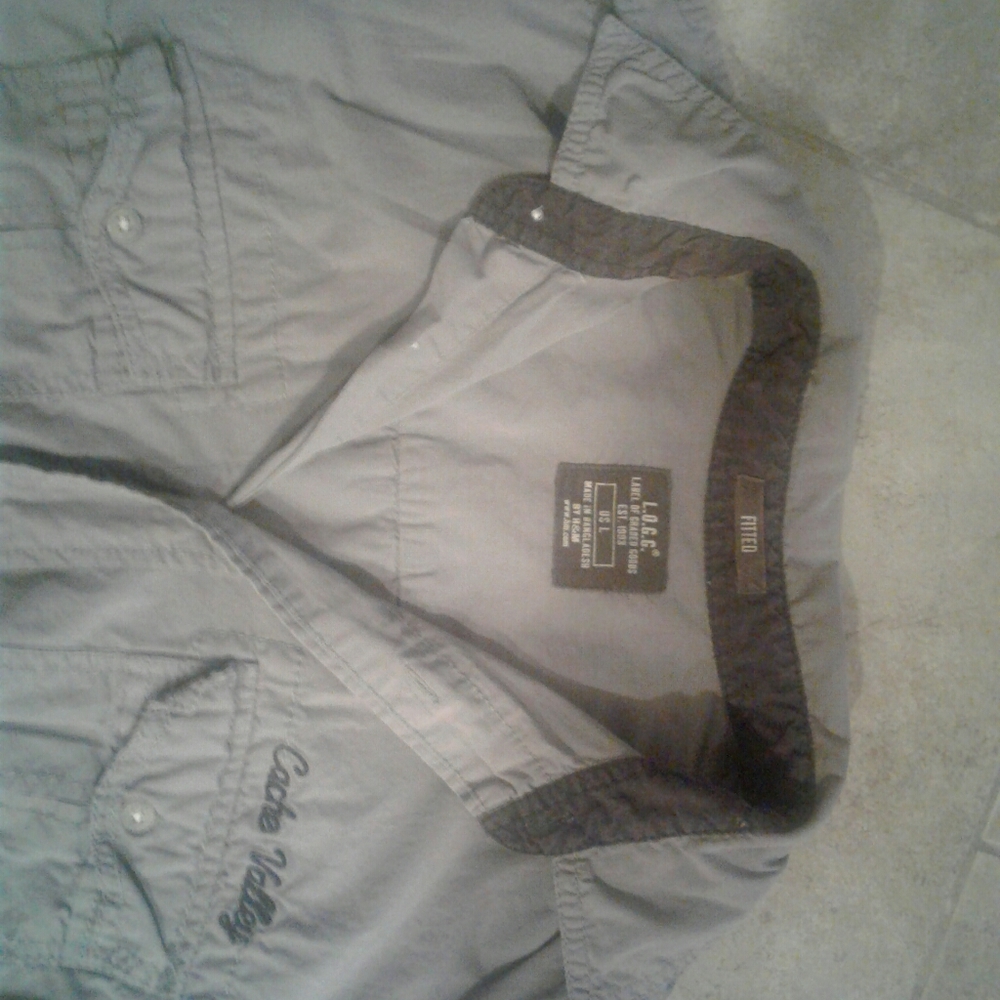 Cache Valley H&M 100% Men's Shirt
